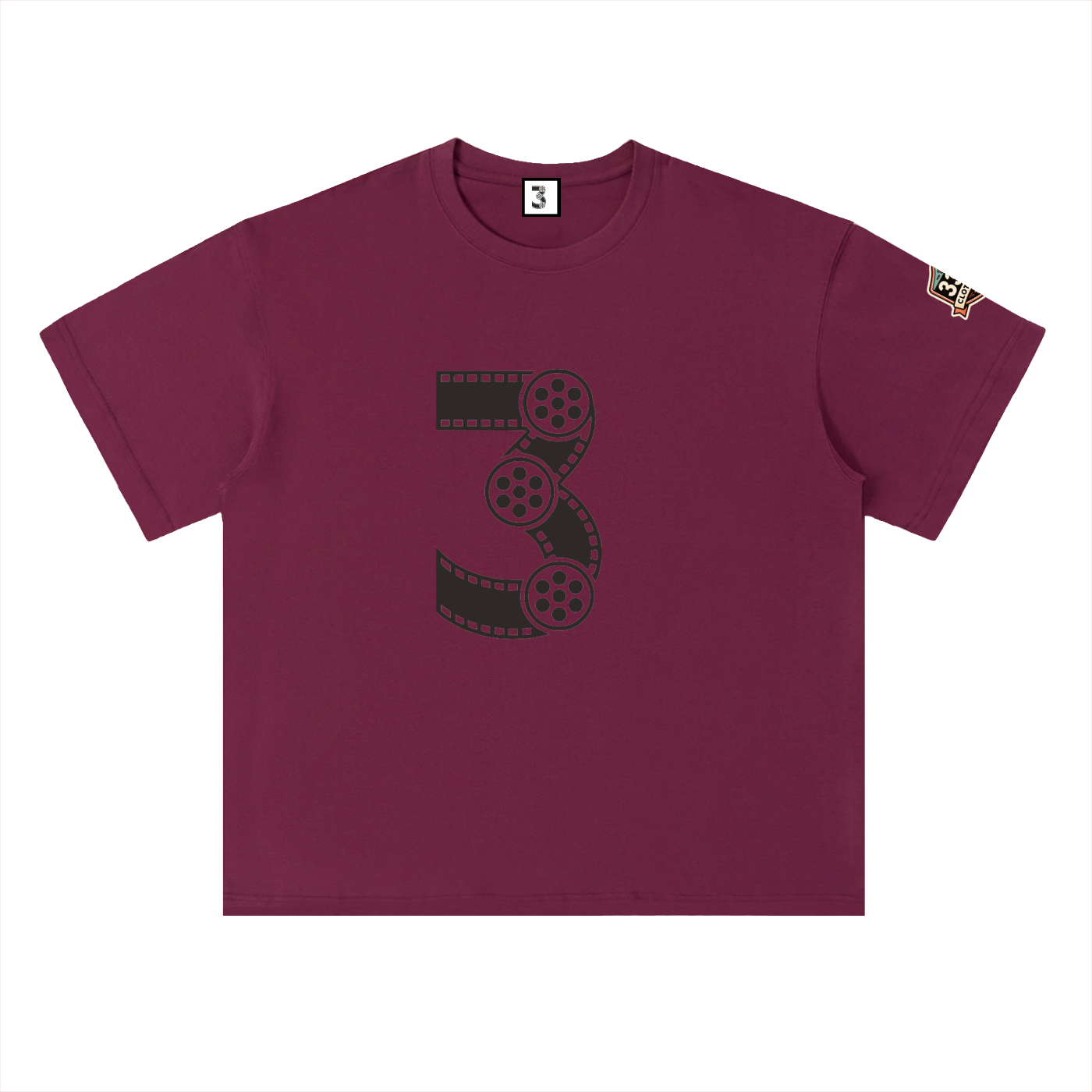Heavyweight Drop Shoulder Cotton T-Shirt