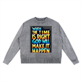 Mineral Wash Oversized Sweater