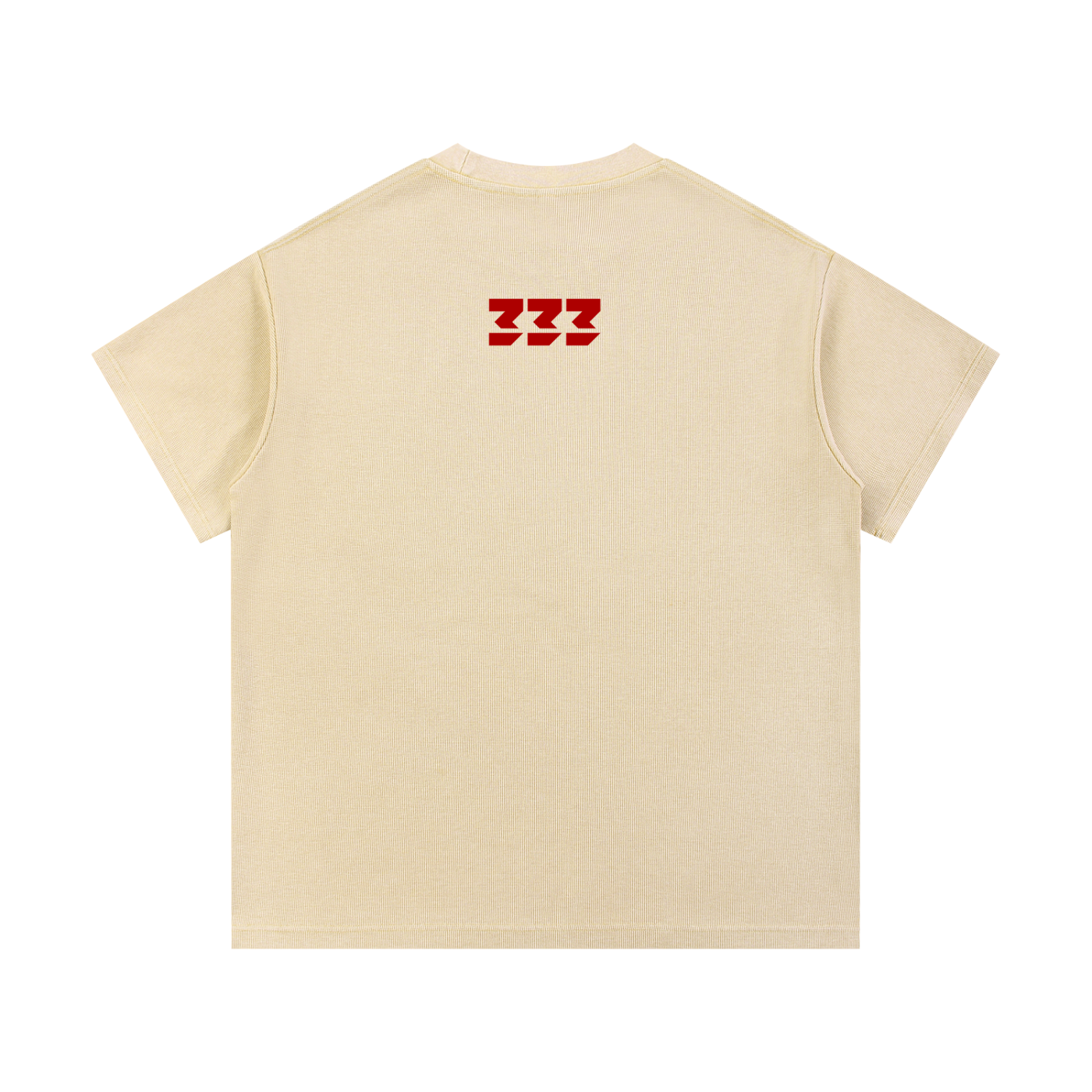 Mineral Wash Waffle Knit T-Shirt