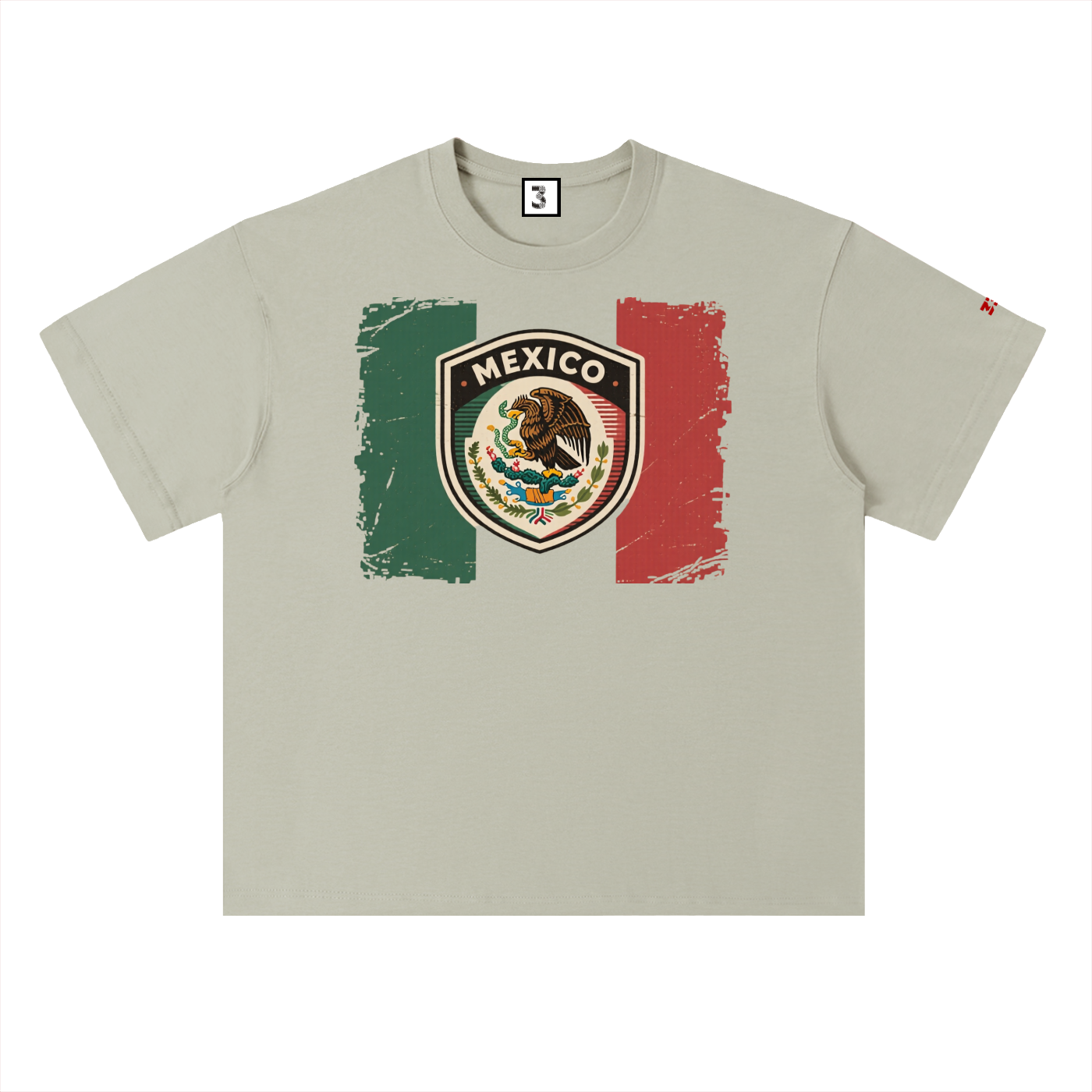 Heavyweight Drop Shoulder Cotton T-Shirt