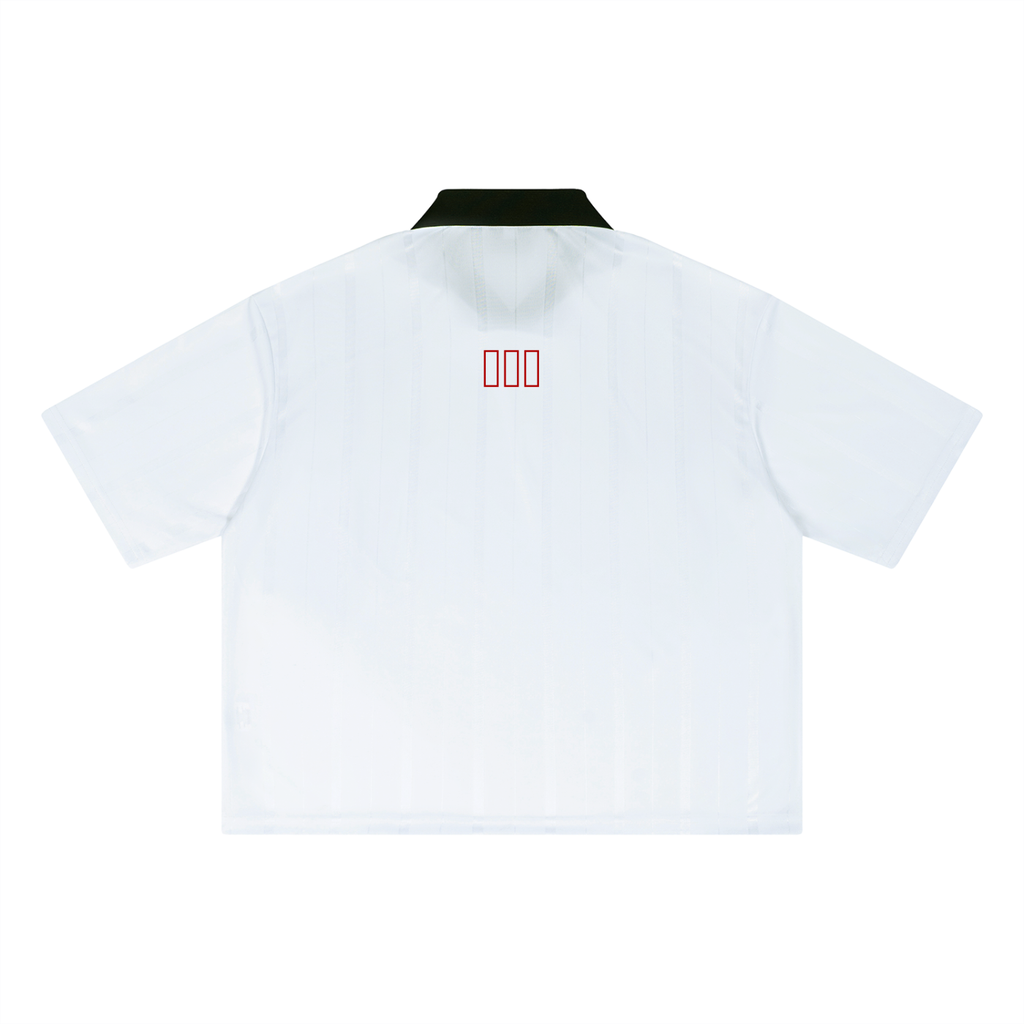 Unisex Striped Boxy Soccer Jersey