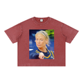 Mineral Wash Boxy Cotton T-Shirt