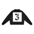 Essential Fleece Mock-Neck Crew Sweatshirt