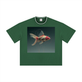 Unisex Boxy Ribbed T-Shirt