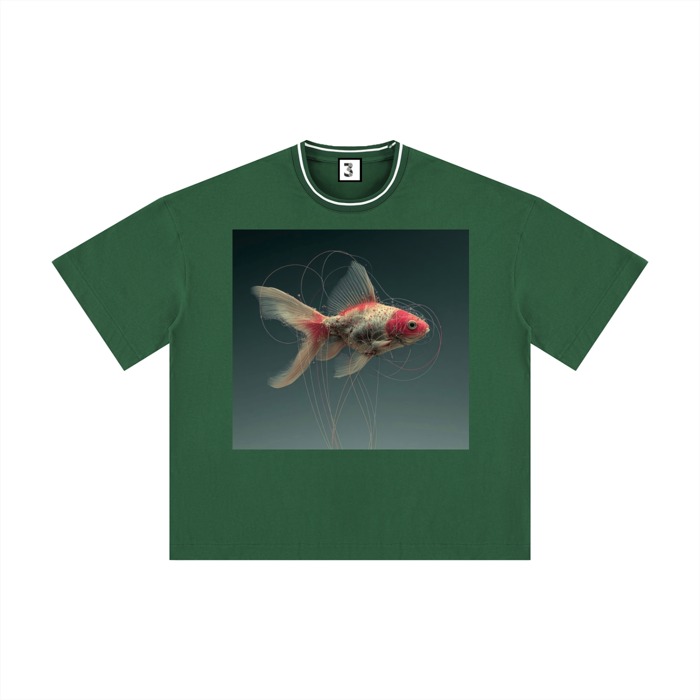 Unisex Boxy Ribbed T-Shirt