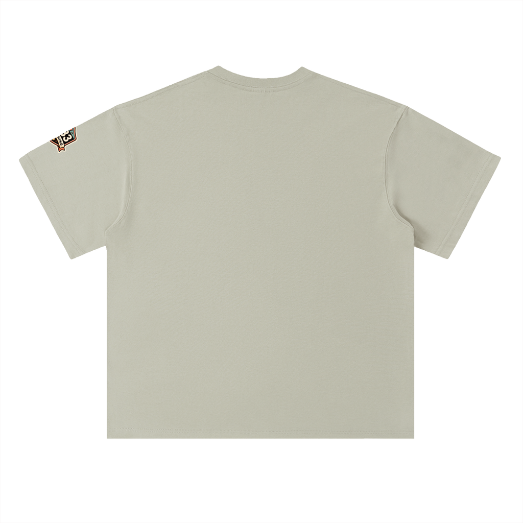 Heavyweight Drop Shoulder Cotton T-Shirt