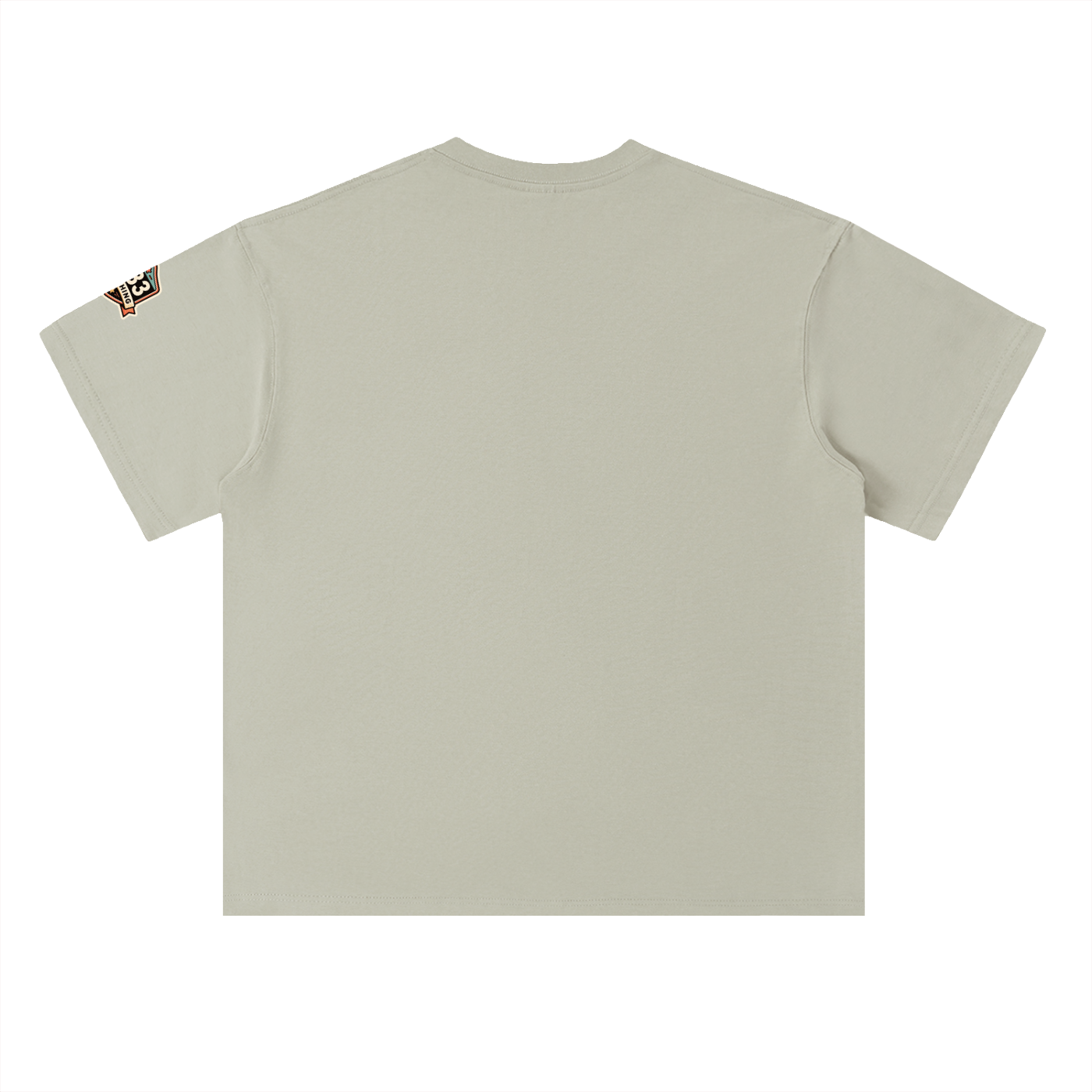 Heavyweight Drop Shoulder Cotton T-Shirt