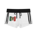 Women's Contrast Stripe Track Shorts