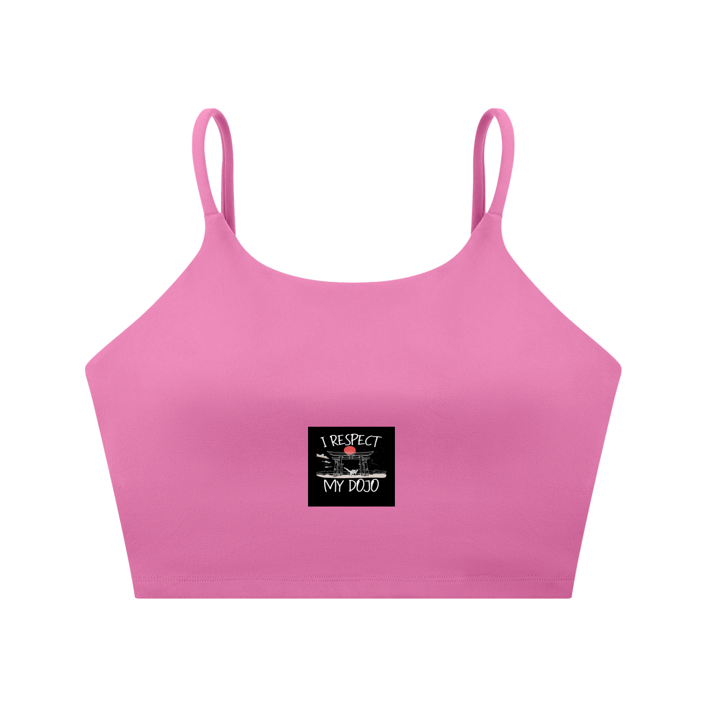 Spaghetti Strap Yoga Sports Bra