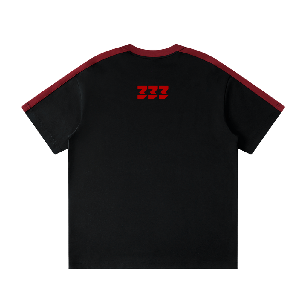 Unisex Colorblock Striped T-Shirt