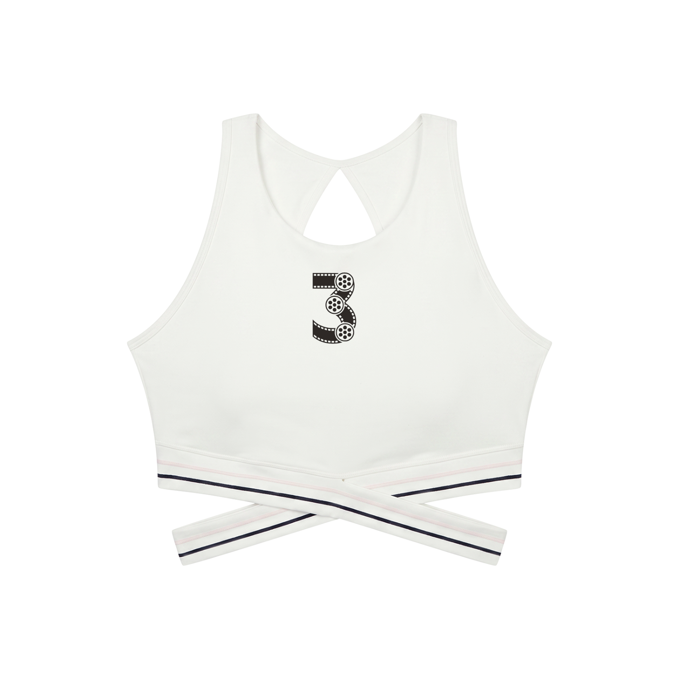 Women’s Criss-Cross Band Sports Bra
