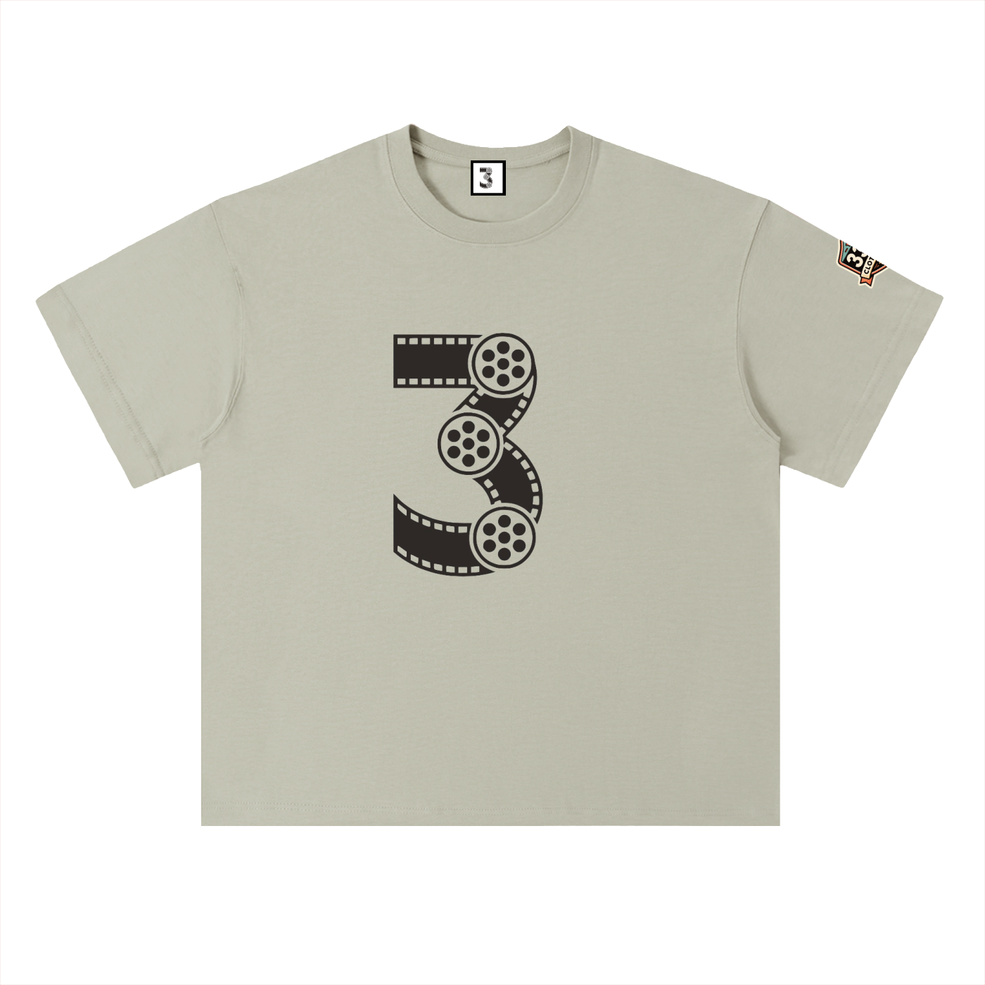 Heavyweight Drop Shoulder Cotton T-Shirt