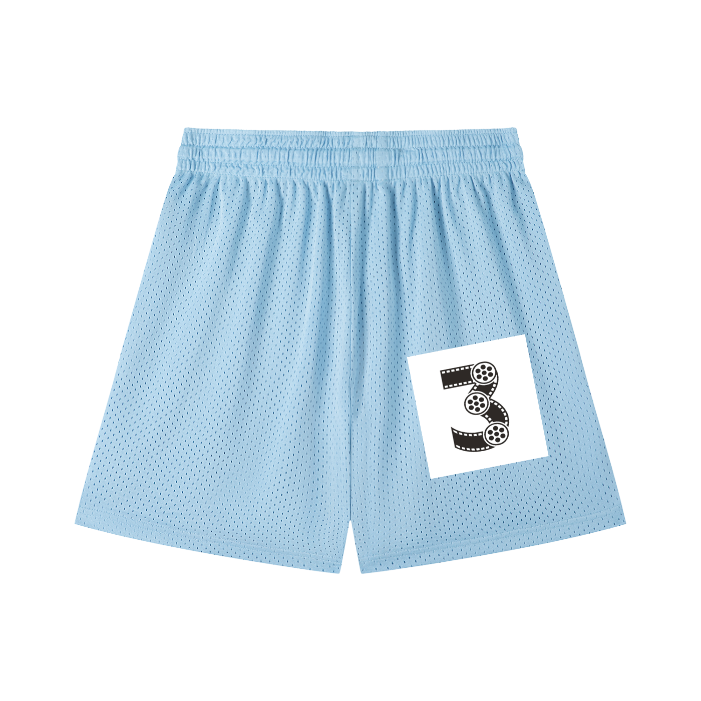 Mesh Drawstring Shorts