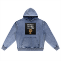 Snow Wash Oversized Hoodie