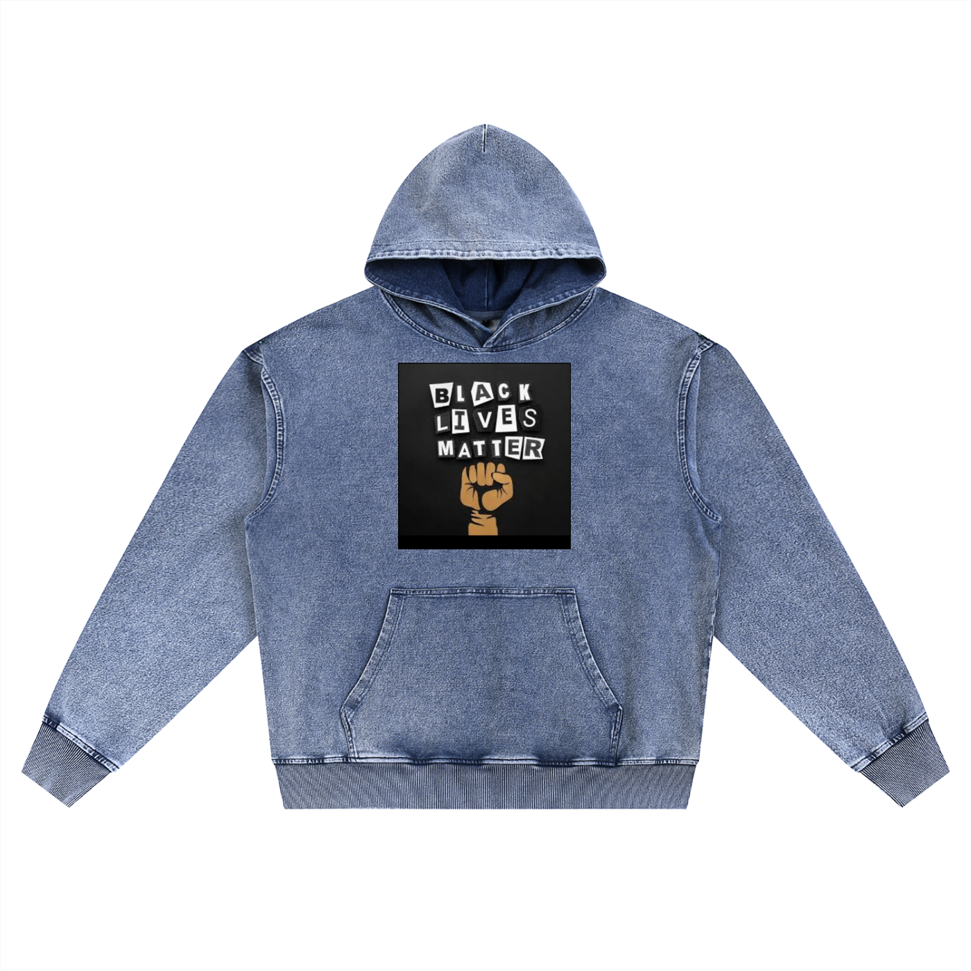 Snow Wash Oversized Hoodie