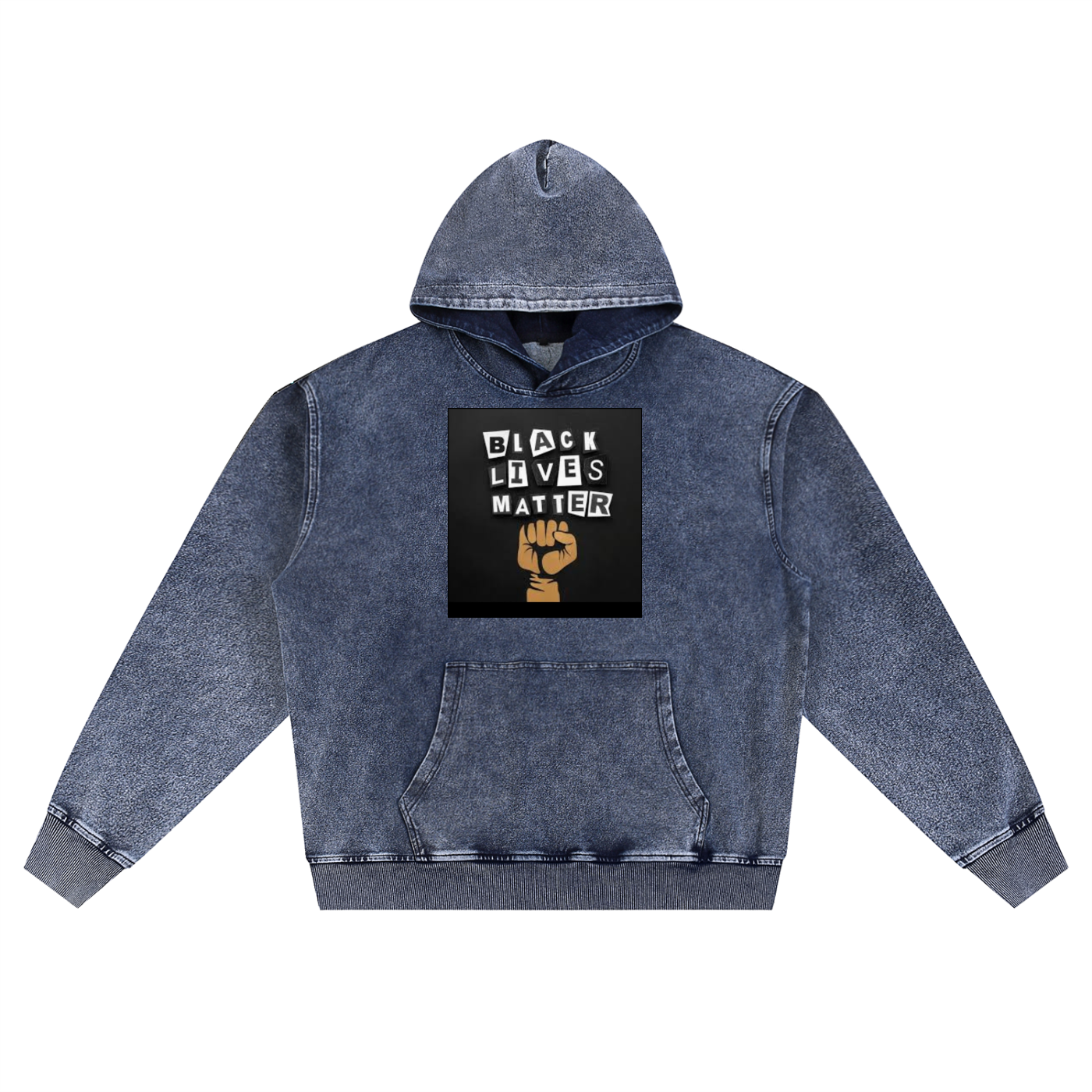Snow Wash Oversized Hoodie