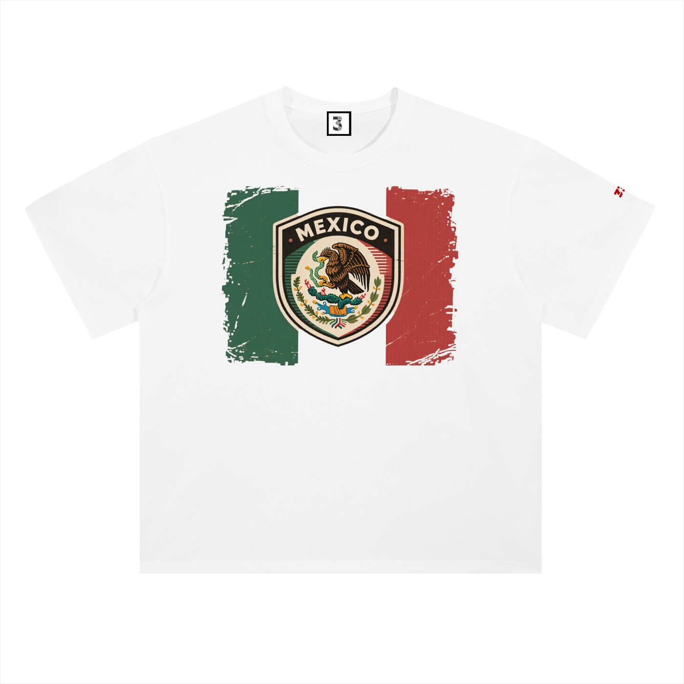 Heavyweight Drop Shoulder Cotton T-Shirt