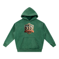 Snow Wash Fleece Oversize Hoodie