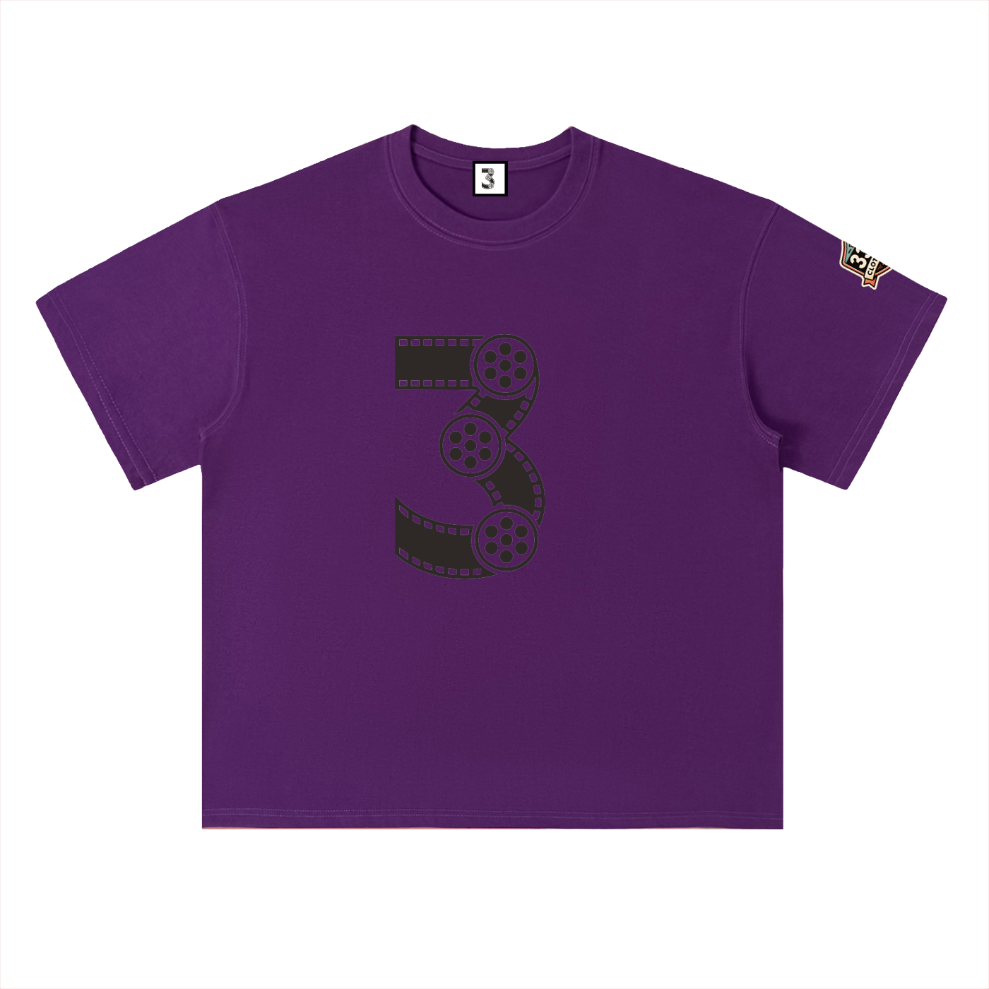 Heavyweight Drop Shoulder Cotton T-Shirt