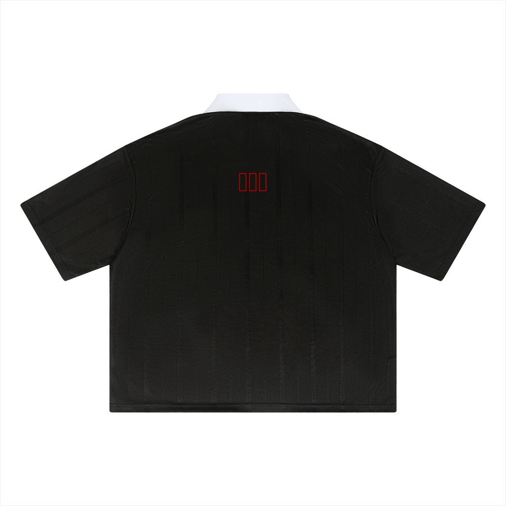Unisex Striped Boxy Soccer Jersey