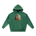 Snow Wash Fleece Oversize Hoodie